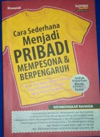 Image of Cara Sederhana Menjadi Pribadi Mempesona & Berpengaruh