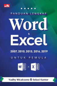 Image of Panduan Lengkap Word & Excel 2007,2010,2013,2016, 2019