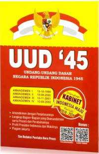 Image of Undang-undang Dasar Negara Republik Indonesia 1945